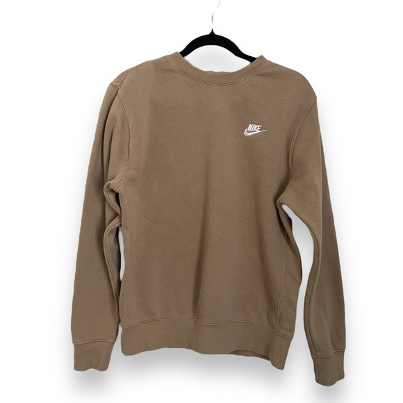 Nike Men's Brown Crewneck Sweater - Picture 1 of 15